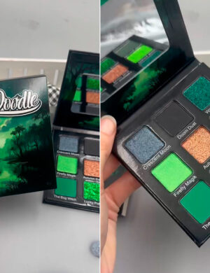 LashyDoodle Green Bog Witch Palette